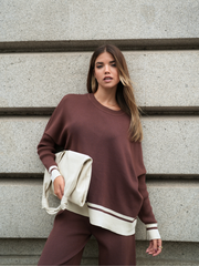 Conjunto Malha 2 peças: camisola + calças