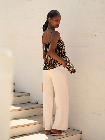 Top estampado