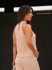 Conjunto Freesia Plissado