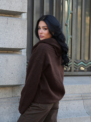 Camisola Oversized Gola Larga