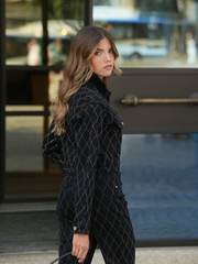 Casaco strass losange | SPACCIO by Cristina