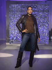 Blusa Bordada com Gola Subida | SPACCIO by Cristina