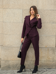 Calças Cintura Subida com Cinto | SPACCIO BY CRISTINA