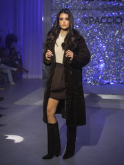 Vestido em malha com Cinto