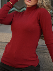 Basic | Camisola Malha gola media