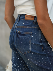 Jeans pedras preciosas | Spaccio by Cristina