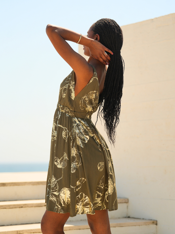 Vestido algodão glow