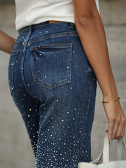 Jeans pedras preciosas | Spaccio by Cristina