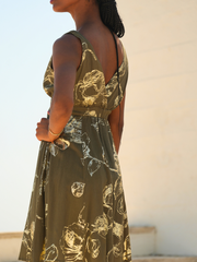 Vestido algodão glow