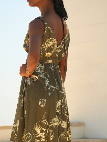 Vestido algodão glow