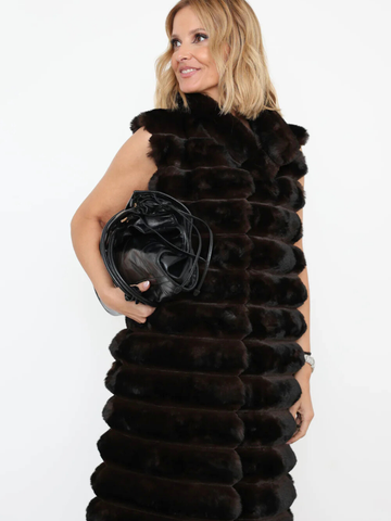 Colete comprido pelo | Spaccio by Cristina