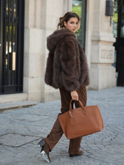 Tote Bag em pele spaccio