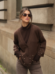 Cardigan Pérola Romântica