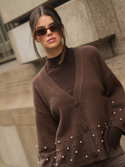 Cardigan Pérola Romântica