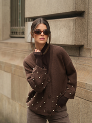 Cardigan Pérola Romântica