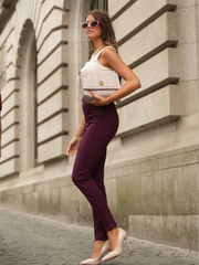 Calça Legging C/ Nervura