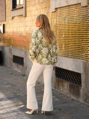 Camisola Jacquard Floral