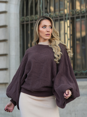 Camisolão manga abalonadas | Spaccio by Cristina