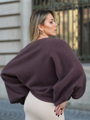 Camisolão manga abalonadas | Spaccio by Cristina