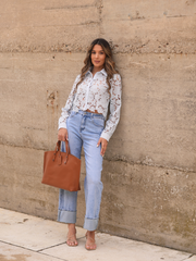 Blusa renda floral | Spaccio by Cristina