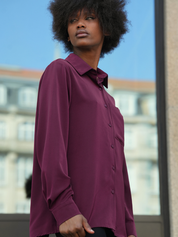 Camisa com aplicação de renda | Spaccio by cristina