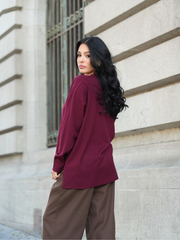 Camisola Malha pormenor