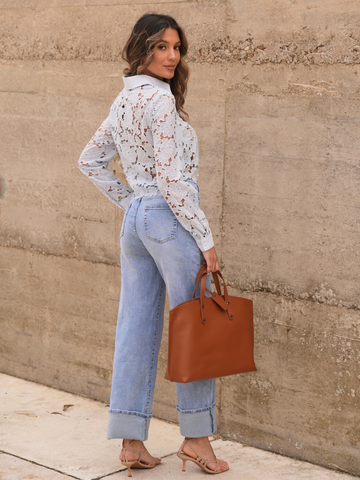 Blusa renda floral | Spaccio by Cristina