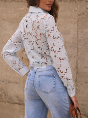 Blusa renda floral | Spaccio by Cristina