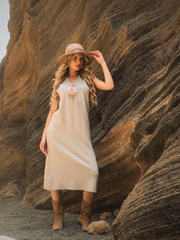 Vestido malha com pompom | Spaccio by Cristina
