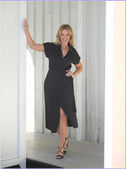Vestido estilo camiseira com textura | Spaccio by Cristina