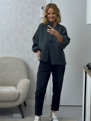 Casaco malha botão | SPACCIO by Cristina