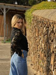 Blusa rendada - Spaccio.pt