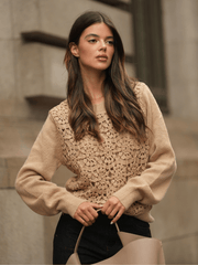 Camisola de malha combinada - Spaccio.pt