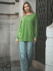 Camisola malha bolsos oversized - Spaccio.pt