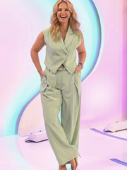Conjunto fato 3 peças: Blazer + Calças + Colete | Spaccio by Cristina