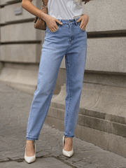 Jeans mom fit cintura subida | Spaccio by Cristina - Spaccio.pt