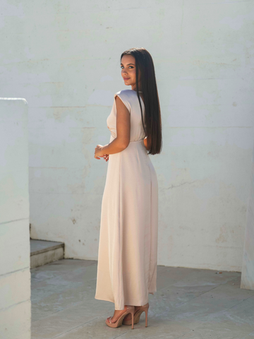 Vestido acetinado