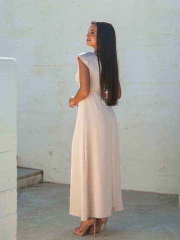 Vestido acetinado