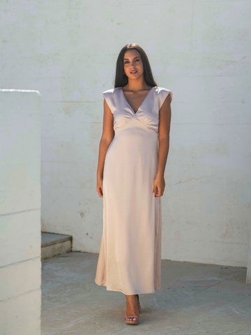 Vestido acetinado