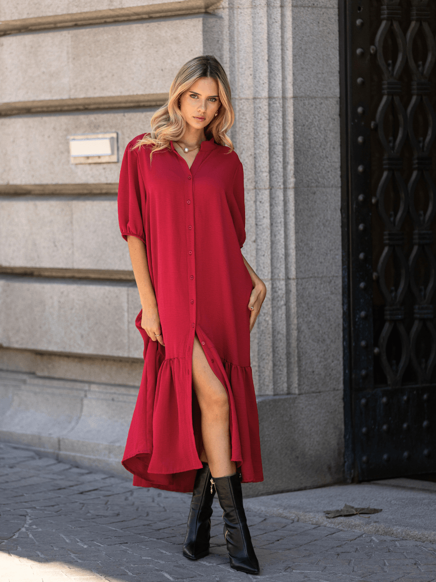 Vestido estilo camiseiro - Spaccio.pt